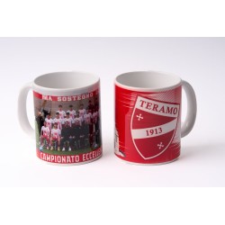 Tazza biancorossa